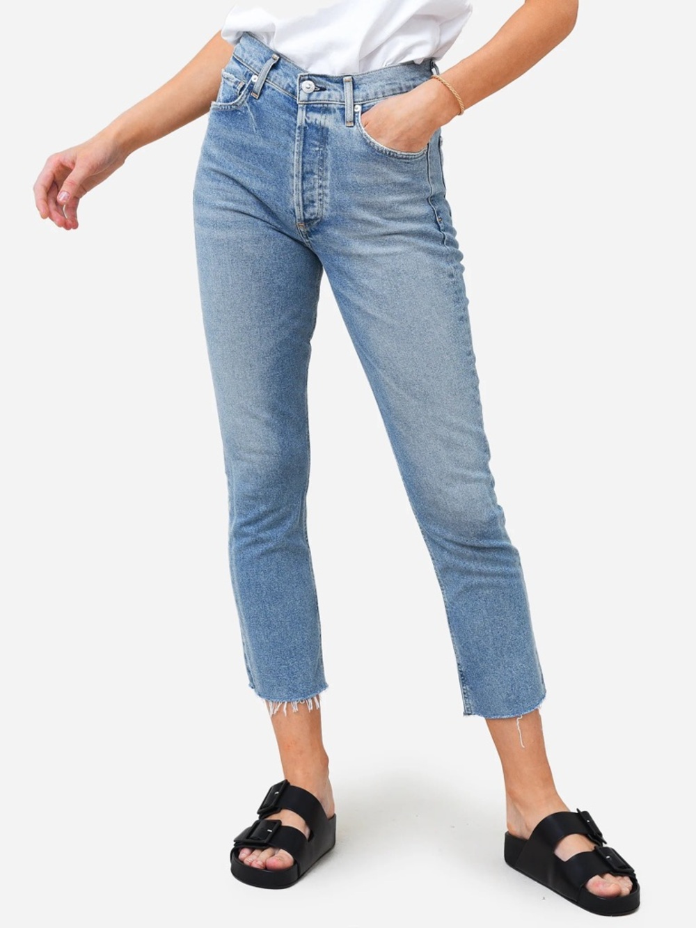Citizens of Humanity charlotte crop straight leg